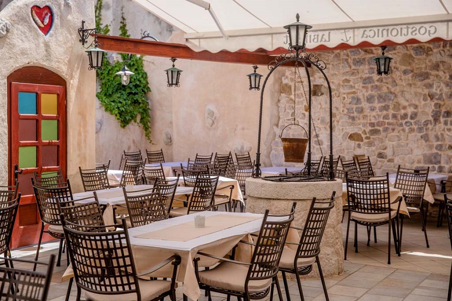 Riblji restoran, Rab, domaća kuhinja