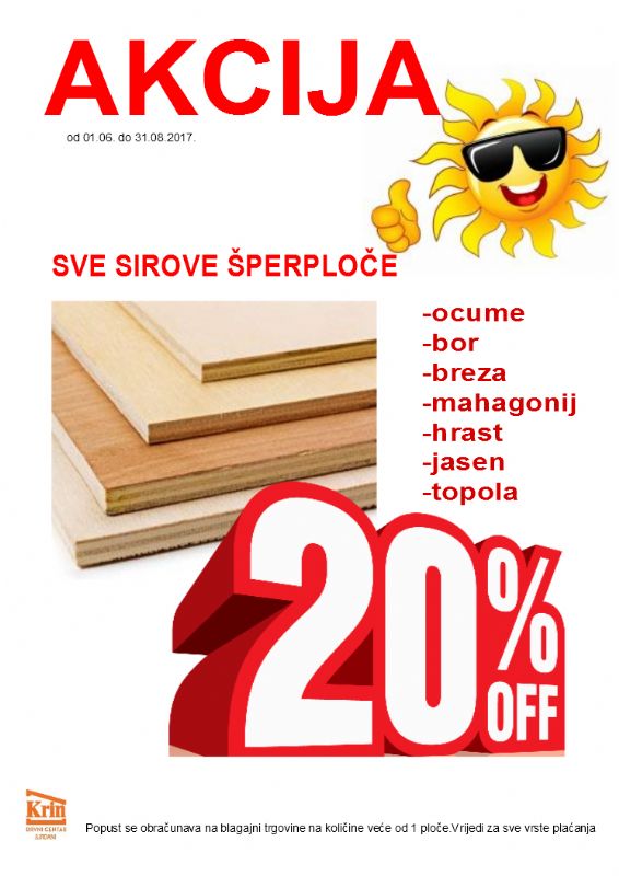 SIROVE ŠPERPLOČE
