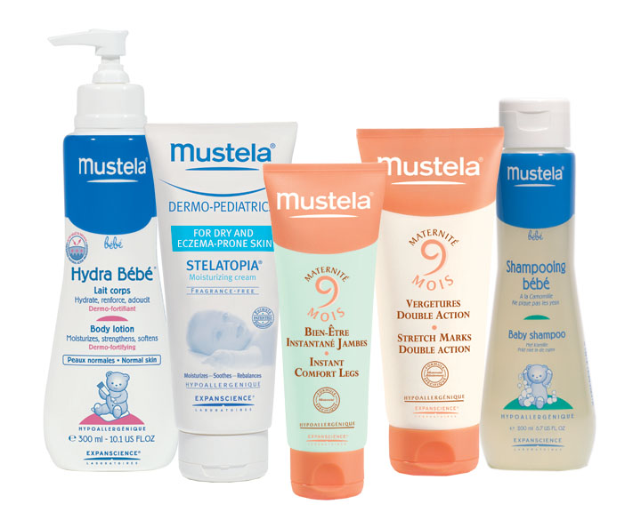 Mustela proizvodi za novorođenče