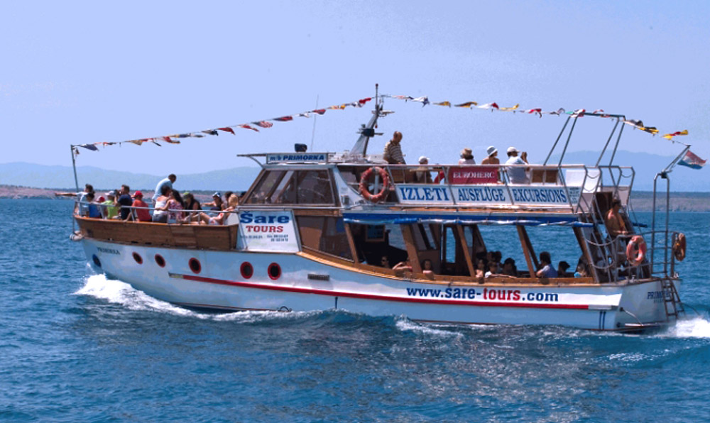 Boat excursion Opatija from Crikvenica