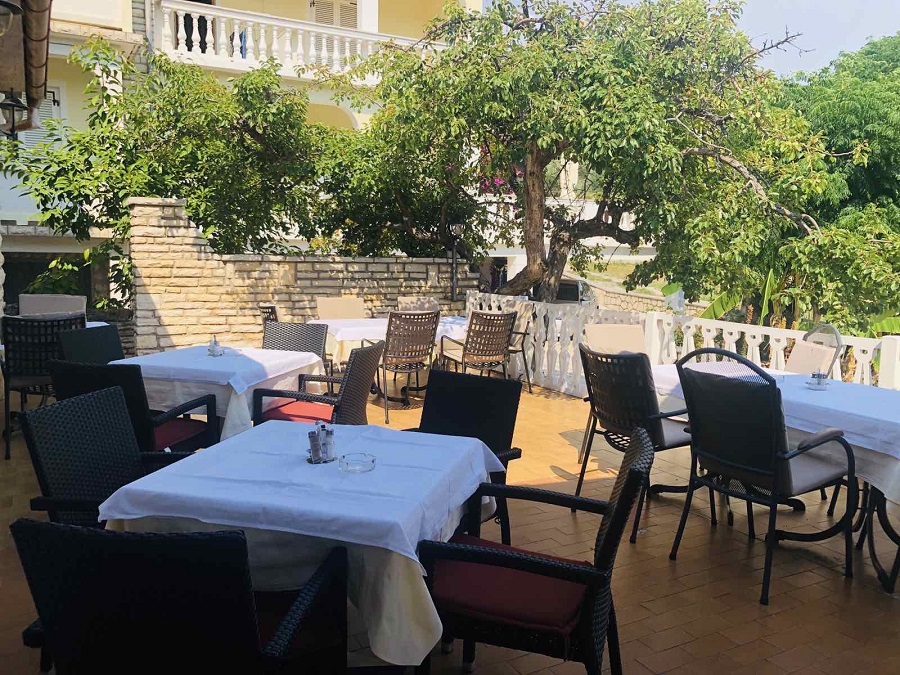 Terrace restaurant Eufemija Rab