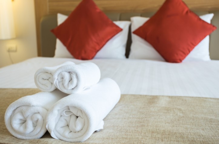 Ručnici i posteljina za hotele i apartmane Rijeka, Krk, Gorski kotar, Crikvenica