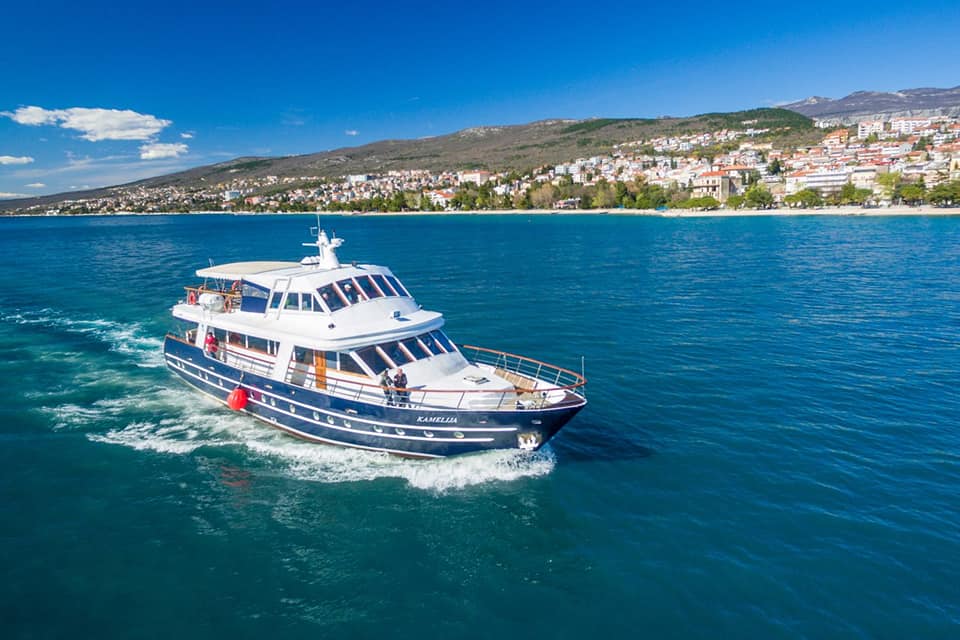Boat excursions from Krk to Rab