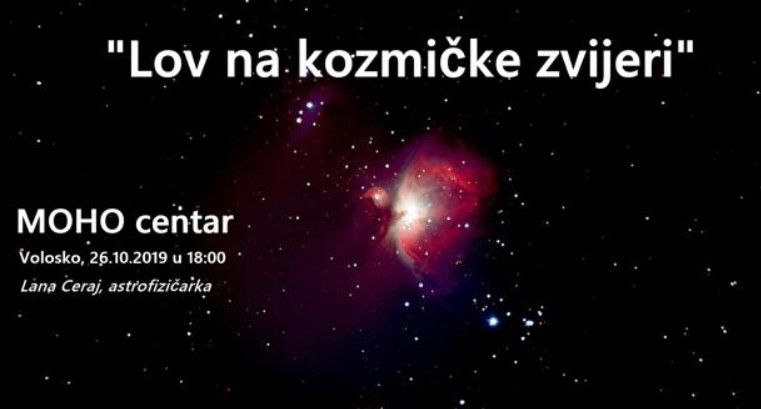 Ovog vikenda besplatno predavanje: Lov na kozmičke zvijeri