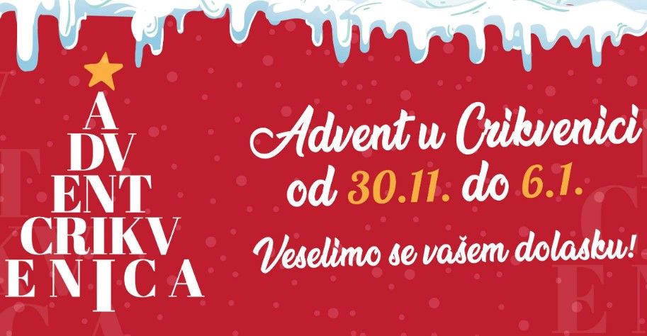 Objavljen je program za Advent u Crikvenici!