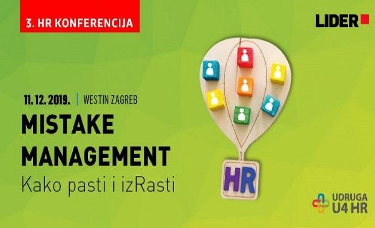 HR konferencija: Mistake management – neuspjeh je izazov za uspjeh