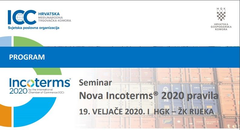 Seminar: Nova Incoterms 2020 pravila