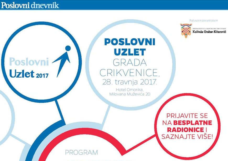 Besplatne edukacije na poslovnom uzletu u Crikvenici
