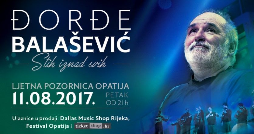 Uskoro koncert Đorđe Balaševića
