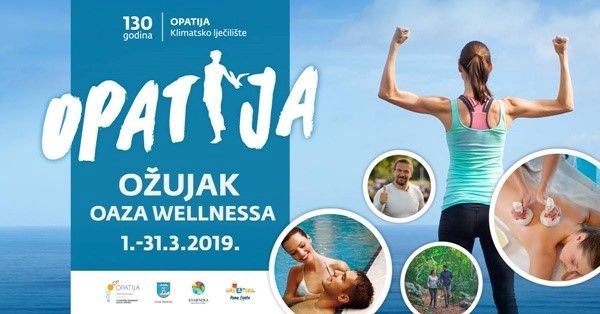 Ožujak u Opatiji će i ove godine biti oaza wellnessa, zdravlja i ljepote
