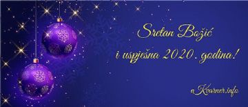 Čestit Božić i sretna nova godina!
